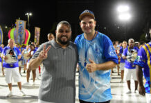 Freddy Ferreira analisa a bateria da Niterói no ensaio técnico