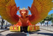 Ponte 2025: alegorias na área de concentração