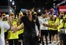 Freddy Ferreira analisa a bateria da São Clemente no ensaio técnico