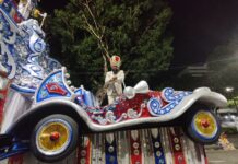 Vigário Geral coroa Vagalume como Rei da Folia em alegoria que homenageou o cronista da cultura negra carioca