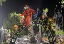 Segundo carro da Mocidade traz a grandiosidade da galáxia para a Sapucaí