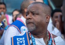 Presidente da Beija-Flor discursa no sábado das campeãs e diz: ‘Respeita para ser respeitado’