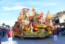 Hoje o sol nasceu mais cedo pra te ver! Baterilha homenageia maestro e executa bossa inovadora na Sapucaí