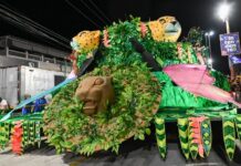 Império de Nova Iguaçu encanta com comissão de frente e Bruno Ribas, mas falhas de evolução comprometem desfile