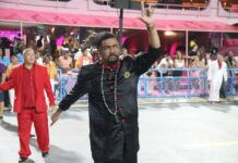 Freddy Ferreira analisa a bateria da União de Maricá no Carnaval 2025