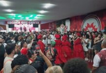 Mocidade Unida da Mooca celebra aniversário e presidente diz que escola está preparada para abrir a sexta em 2026