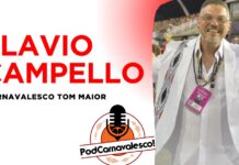 Veja o PodCARNAVALESCO SP com Flavio Campello, carnavalesco da Tom Maior