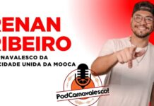 Veja como foi o PodCARNAVALESCO SP com Renan Ribeiro, carnavalesco da Mocidade Unida da Mooca
