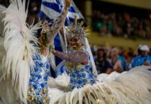 Squel Jorgea ministra oficinas gratuitas de porta-bandeira em 10 localidades do Rio de Janeiro