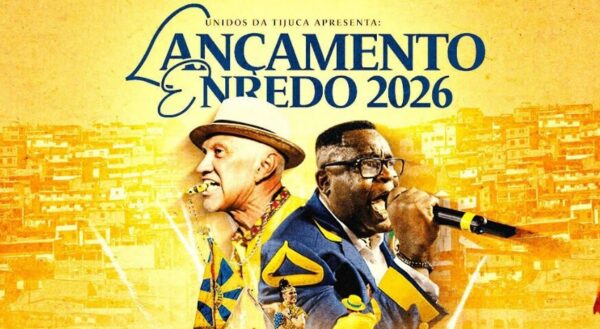 Unidos da Tijuca promove festa de lançamento do enredo e do projeto para o Carnaval 2026