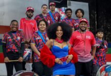 Savia David volta ao carnaval de São Paulo como rainha de bateria da Terceiro Milênio