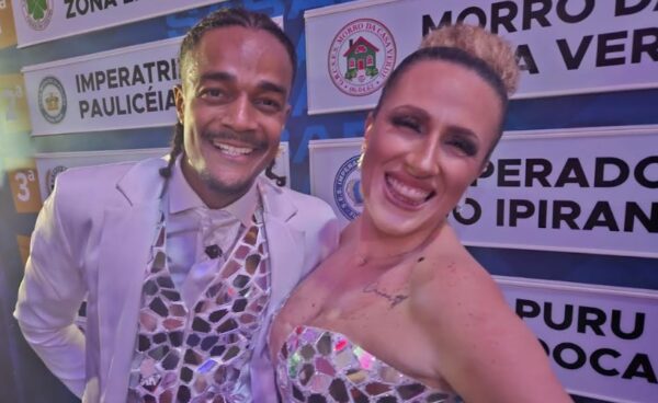 Força do amor alicerça Ruhanan e Ana Paula na defesa do pavilhão da Tom Maior 1 casal tommaior