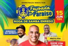 Tuiuti realiza feijoada e apresenta novos casais no domingo