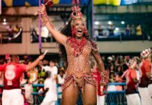 Mari Mola é a nova musa da Unidos de Padre Miguel