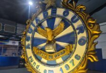 Águia de Ouro faz da liberdade de Amsterdã o enredo para o Carnaval 2026