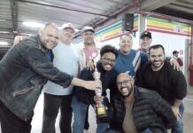 Com altares e andores, ‘romeiros da Dom Bosco’ aclamam samba para o Carnaval 2026