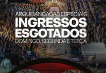 Ingressos para arquibancadas especiais do Grupo Especial do Rio Carnaval 2026 esgotam em menos de cinco horas