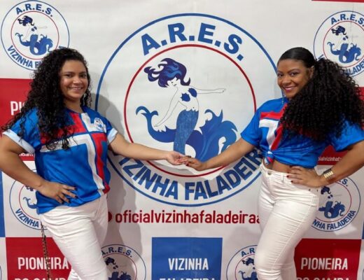 Vizinha Faladeira aposta em dupla feminina para coordenar ala de passistas no Carnaval 2026 1 passistas vizinha