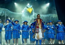 Noite dos Enredos 2026: Portela leva águia para o meio do público