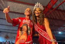 Coroação histórica: Após 17 anos, Juliana Paes retorna como rainha de bateria da Viradouro para o Carnaval 2026