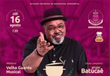 Feijoada da Mangueira no sábado com Jorge Aragão e Velha-Guarda Musical