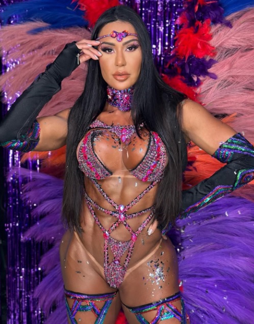 União da Ilha: coroação da rainha Gracyanne Barbosa e semifinal de samba neste sábado 1 gracyanne
