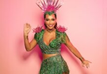 Karinah faz show em disputa de samba-enredo da Mangueira no Amapá