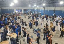 Diretoria da Imperatriz da Pauliceia comemora reabertura de quadra: ‘A gente existe aqui’