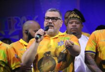 Jack Vasconcelos projeta desfile do Tuiuti com mensagem universal: ‘Trazer a palavra de Orumilá para a humanidade é a nossa missão’