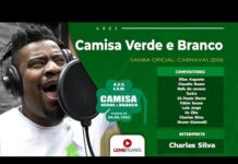 Ouça o samba do Camisa Verde e Branco para o Carnaval 2026 na voz do intérprete Charles Silva
