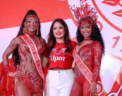 Poder feminino em destaque: novas musas da Unidos de Padre Miguel celebram o legado de Oxum e a liderança de Lara Mara 1 lorenaupm2