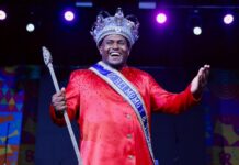 Danilo Vieira, do Salgueiro, eleito Rei Momo do Rio Carnaval 2026 e promete ‘muita alegria e samba no pé’