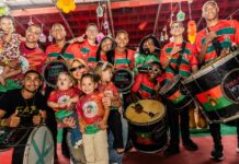 Virginia Fonseca celebra o Dia das Crianças com festa na quadra da Grande Rio