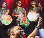 Integrantes da Grande Rio gravam samba para o Carnaval 2026 embalados na energia do Manguebeat