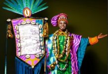 Exaltando Conceição Evaristo, Império Serrano revela fantasia inspirada nos ‘Cadernos Negros’