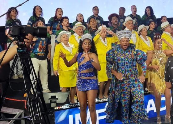 Imperador do Ipiranga exibe sintonia, renovação e força musical na gravação oficial do samba 2026 na Fábrica do Samba 4 imperadorgravasamba26 3
