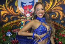 Camila Beatriz é coroada rainha da escola Inocentes de Belford Roxo em noite de celebração e emoção