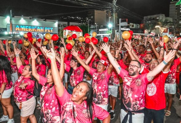 Coesão, canto e beleza da comissão de frente: Salgueiro cresce tecnicamente e emociona no ensaio de rua 4 salgueiro rua2711 7