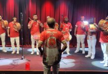 Viradouro grava samba oficial para 2026 e componentes se emocionam em homenagem para Ciça