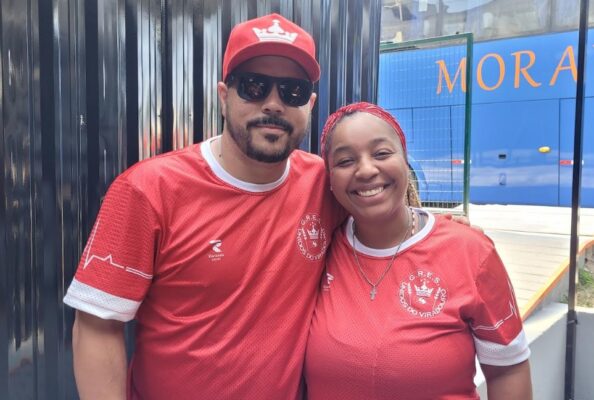 Viradouro grava samba oficial para 2026 e componentes se emocionam em homenagem para Ciça 4 viradourograva26 4