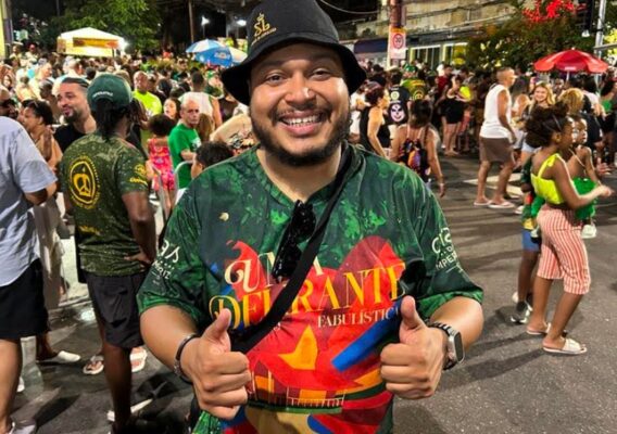 Ela é mestra! Imperatriz dá aula de harmonia em ensaio de rua 2 imperatriz rua0712 6