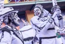 Inocentes de Belford Roxo tem bom rendimento do samba e mostra força de quesitos no minidesfile