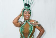 Juliana Rangel é a nova rainha de bateria do Cubango