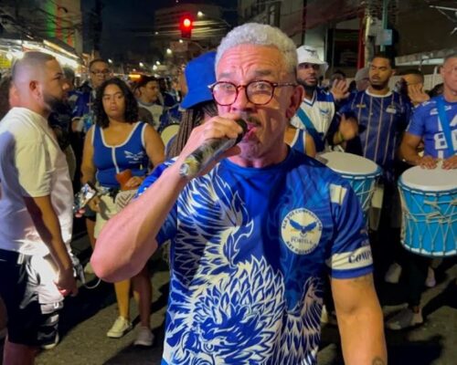 Musicalidade e canto acima da média: a Portela em êxtase no último ensaio de rua do ano 3 portela rua1412 4