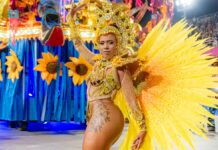 Com a Portela no coração, Vick Campos constrói sua história como musa da Portela