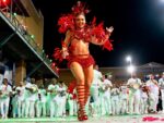 Público ouvido pelo CARNAVALESCO no minidesfile aponta que Virginia Fonseca está evoluindo no samba no pé