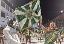 Superação, entrega e tradição: Diogo Jesus e Bruna Santos vivem o carnaval 2026 como afirmação na Mocidade