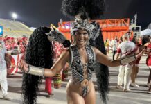 Do samba ao reinado: Rayane Dumont emociona à frente da União de Maricá