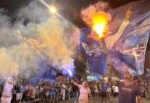 Ensaio com cara de desfile: Beija-Flor exibe coesão e canto potente em Nilópolis