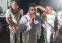 Forte presença da ala musical é destaque no primeiro ensaio técnico do Camisa Verde e Branco